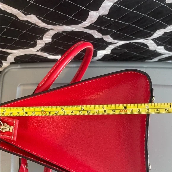 Kate Spade Bold Red Satchel - Picture 10 of 11